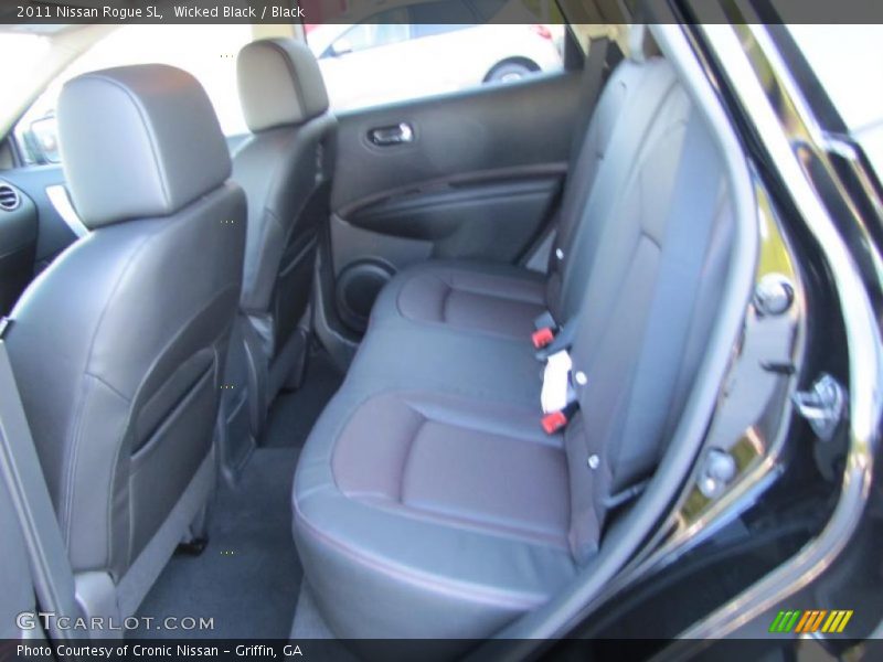 Wicked Black / Black 2011 Nissan Rogue SL