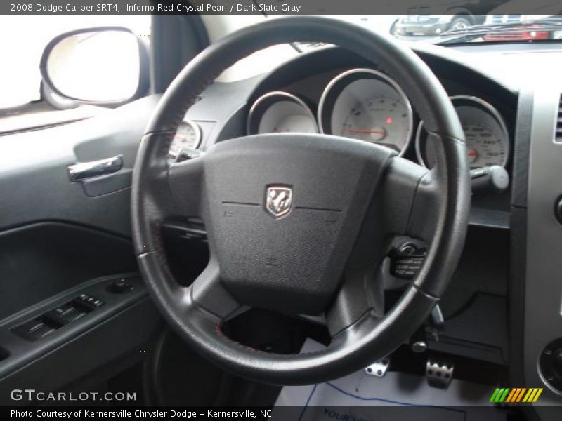 Inferno Red Crystal Pearl / Dark Slate Gray 2008 Dodge Caliber SRT4