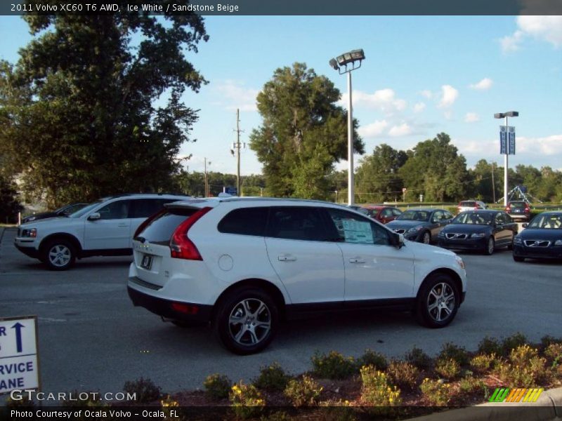 Ice White / Sandstone Beige 2011 Volvo XC60 T6 AWD