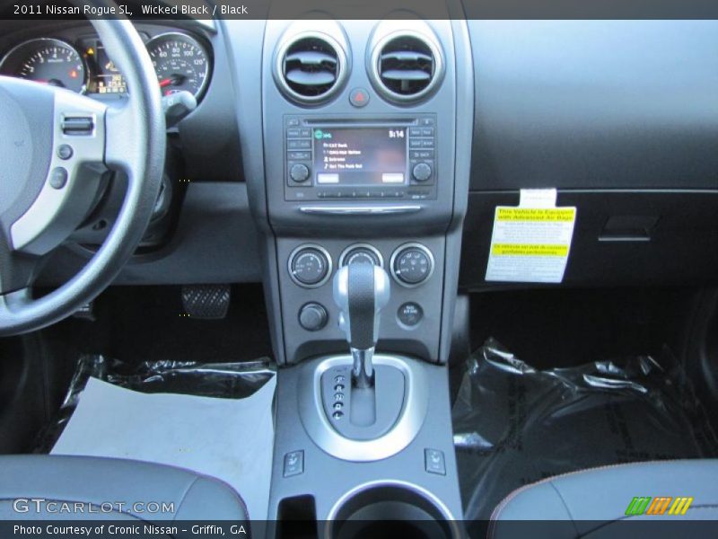 Wicked Black / Black 2011 Nissan Rogue SL