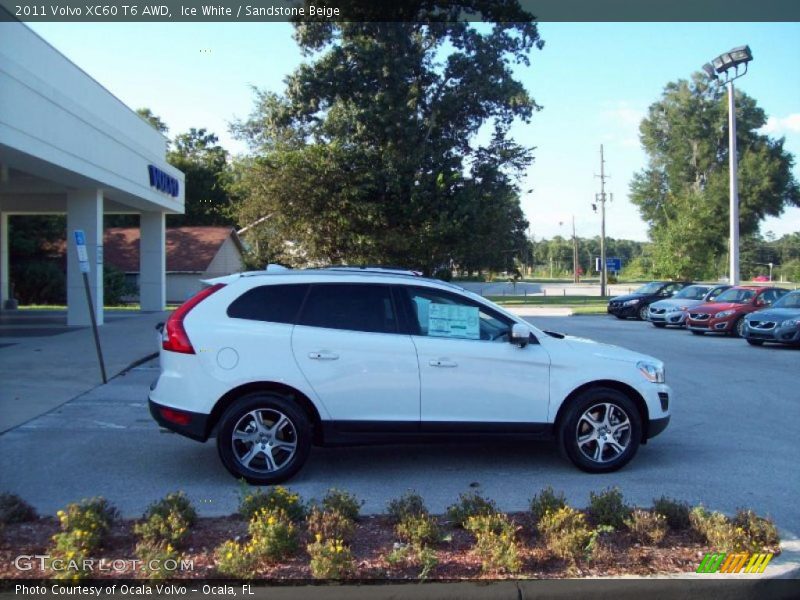 Ice White / Sandstone Beige 2011 Volvo XC60 T6 AWD