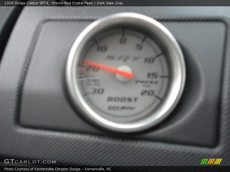 Inferno Red Crystal Pearl / Dark Slate Gray 2008 Dodge Caliber SRT4