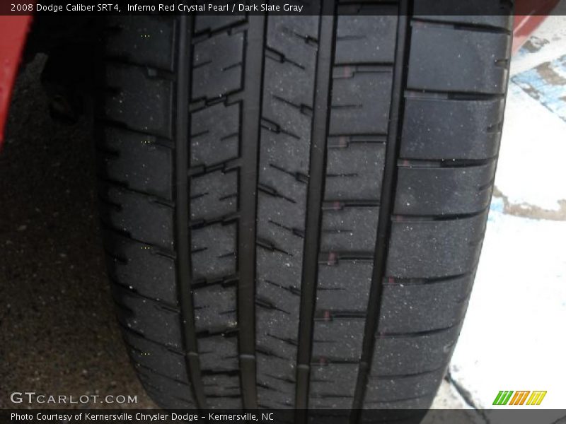 Inferno Red Crystal Pearl / Dark Slate Gray 2008 Dodge Caliber SRT4