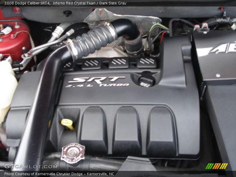 Inferno Red Crystal Pearl / Dark Slate Gray 2008 Dodge Caliber SRT4