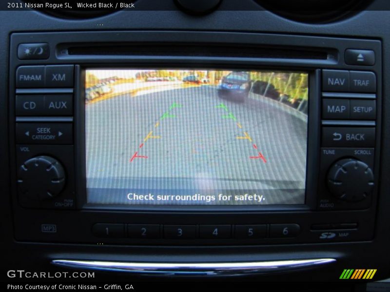 Wicked Black / Black 2011 Nissan Rogue SL