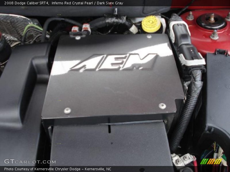 Inferno Red Crystal Pearl / Dark Slate Gray 2008 Dodge Caliber SRT4