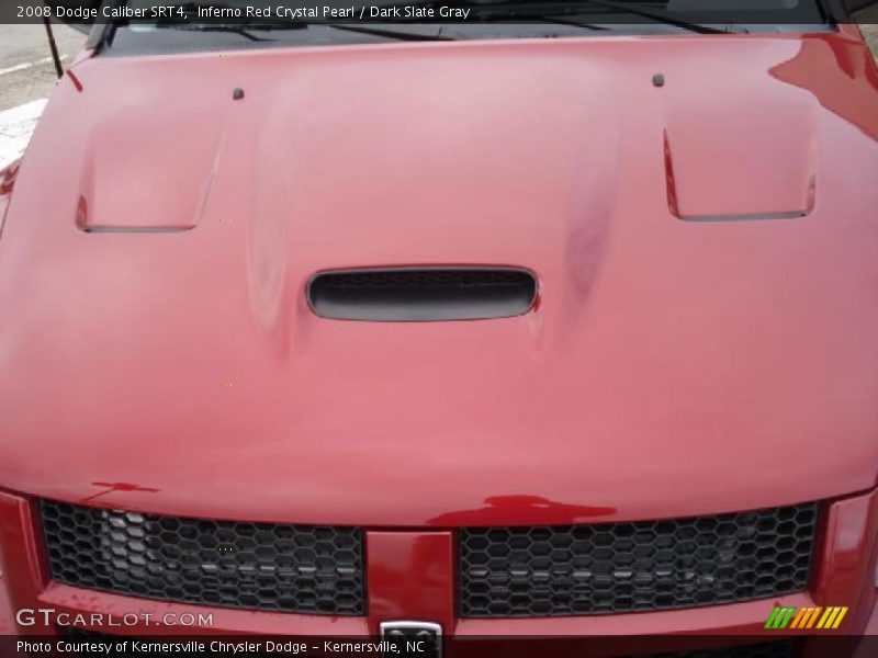 Inferno Red Crystal Pearl / Dark Slate Gray 2008 Dodge Caliber SRT4