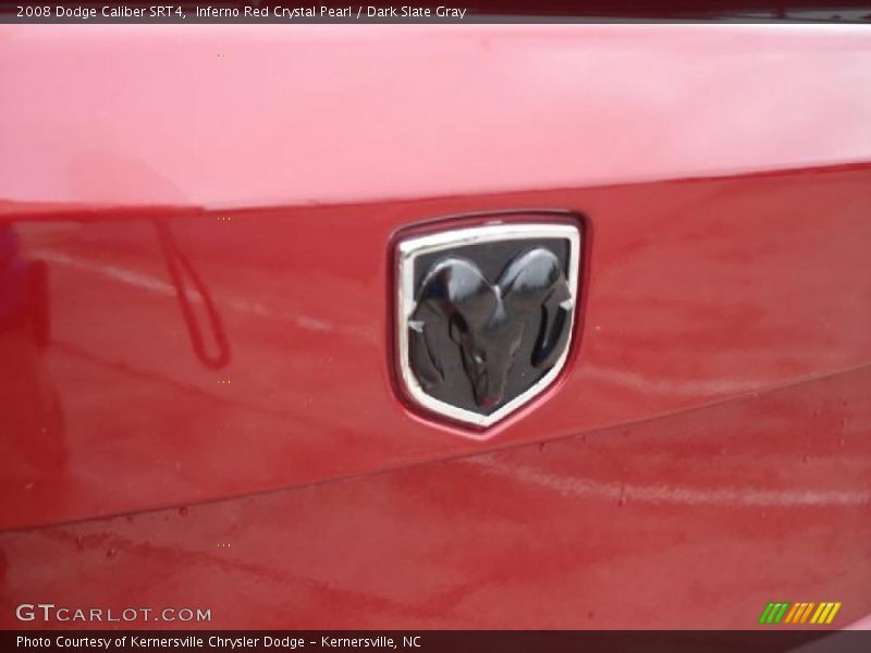 Inferno Red Crystal Pearl / Dark Slate Gray 2008 Dodge Caliber SRT4