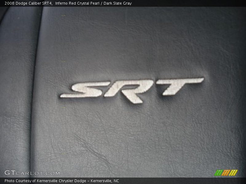 Inferno Red Crystal Pearl / Dark Slate Gray 2008 Dodge Caliber SRT4