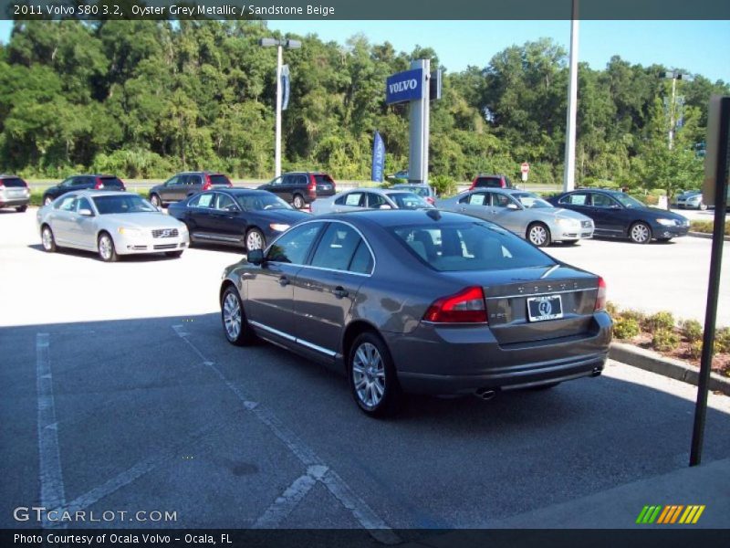 Oyster Grey Metallic / Sandstone Beige 2011 Volvo S80 3.2