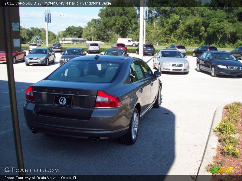 Oyster Grey Metallic / Sandstone Beige 2011 Volvo S80 3.2
