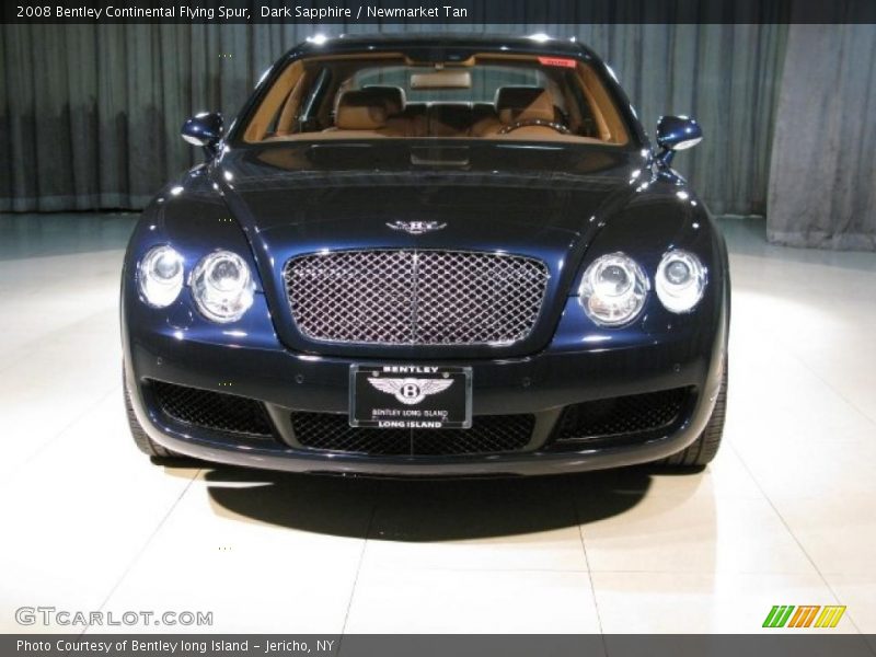 Dark Sapphire / Newmarket Tan 2008 Bentley Continental Flying Spur