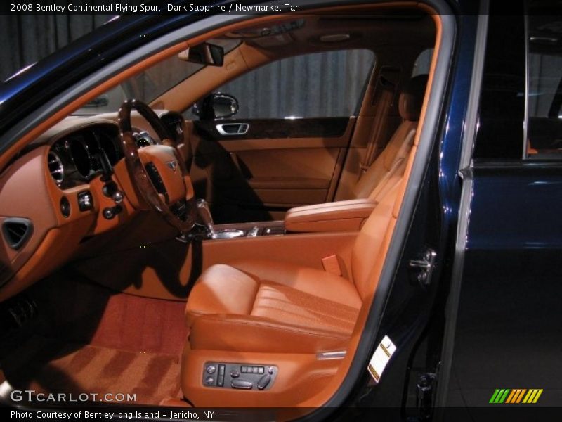 Dark Sapphire / Newmarket Tan 2008 Bentley Continental Flying Spur