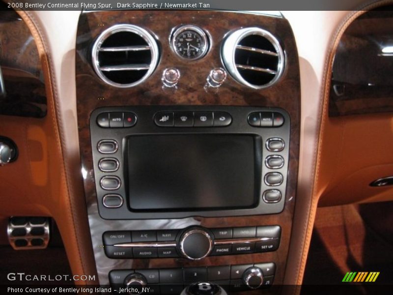 Dark Sapphire / Newmarket Tan 2008 Bentley Continental Flying Spur