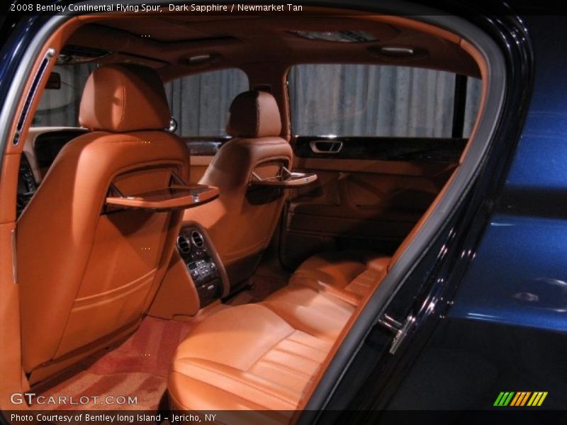 Dark Sapphire / Newmarket Tan 2008 Bentley Continental Flying Spur