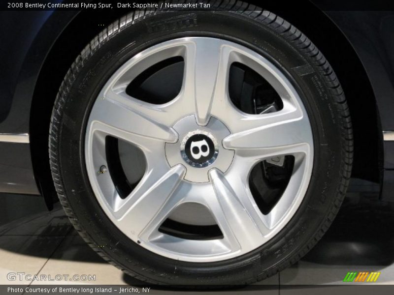 Dark Sapphire / Newmarket Tan 2008 Bentley Continental Flying Spur
