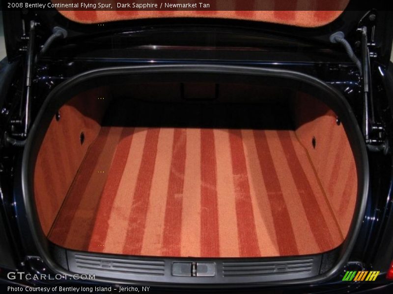 Dark Sapphire / Newmarket Tan 2008 Bentley Continental Flying Spur