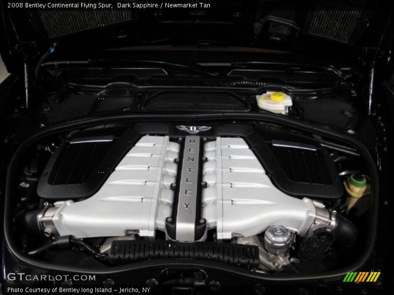 Dark Sapphire / Newmarket Tan 2008 Bentley Continental Flying Spur