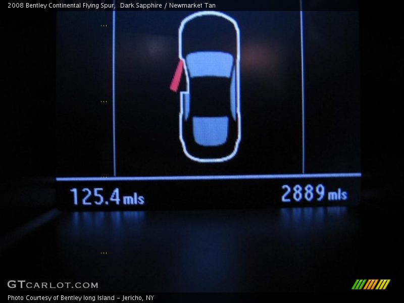 Dark Sapphire / Newmarket Tan 2008 Bentley Continental Flying Spur