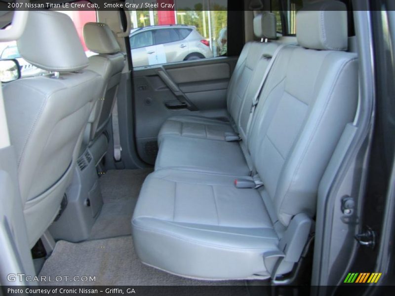 Smoke Gray / Steel Gray 2007 Nissan Titan LE Crew Cab