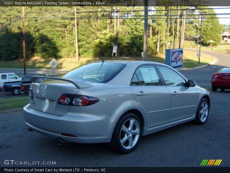Smokestone / Beige 2007 Mazda MAZDA6 i Touring Sedan