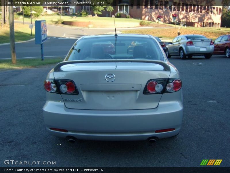Smokestone / Beige 2007 Mazda MAZDA6 i Touring Sedan