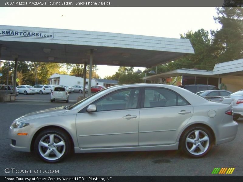 Smokestone / Beige 2007 Mazda MAZDA6 i Touring Sedan