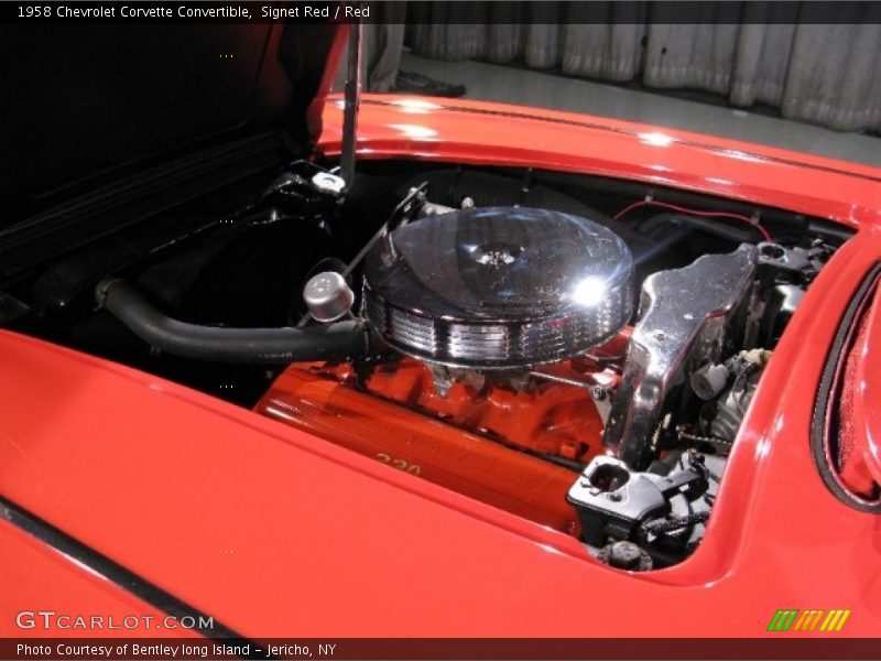  1958 Corvette Convertible Engine - 283ci V8