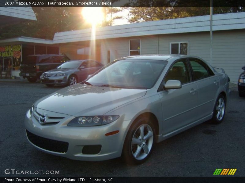 Smokestone / Beige 2007 Mazda MAZDA6 i Touring Sedan