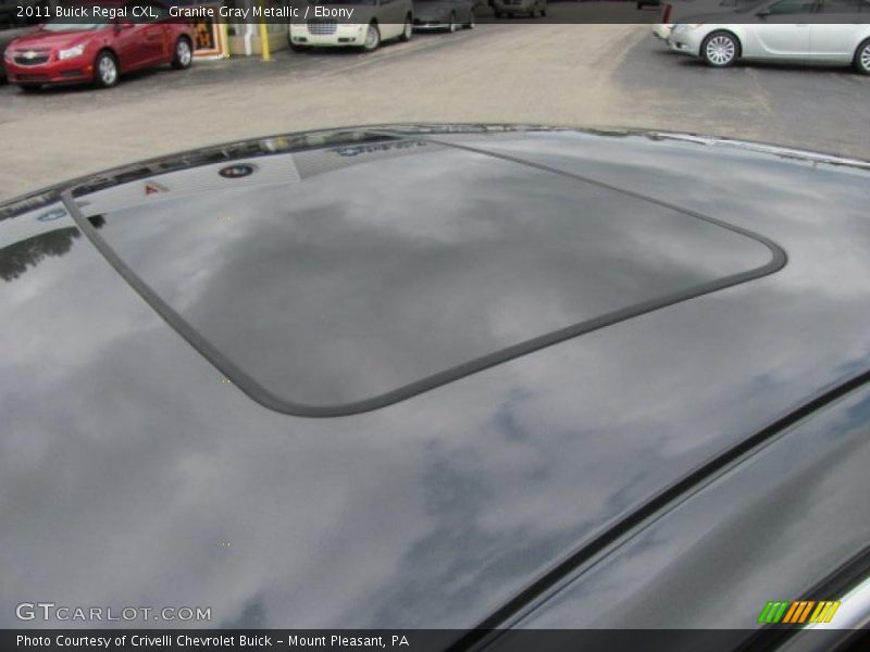 Granite Gray Metallic / Ebony 2011 Buick Regal CXL
