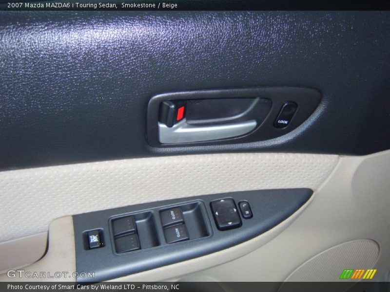 Smokestone / Beige 2007 Mazda MAZDA6 i Touring Sedan