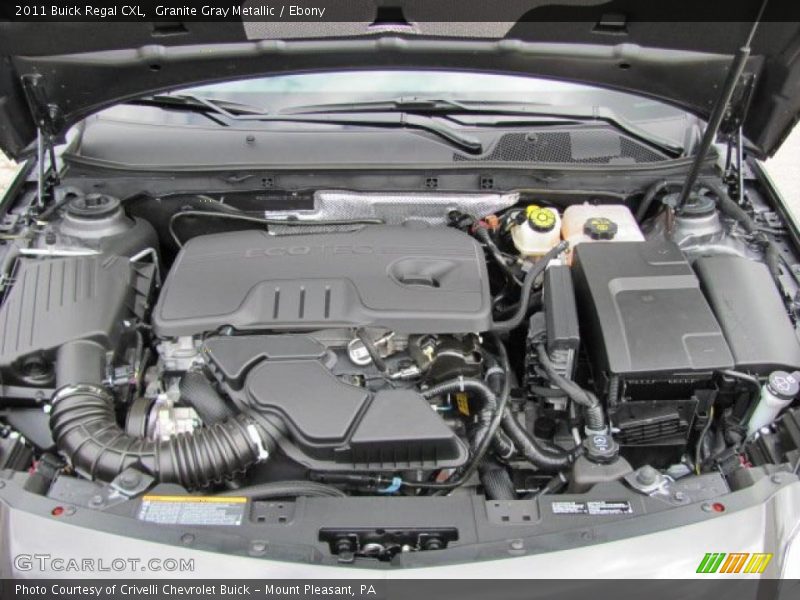 Granite Gray Metallic / Ebony 2011 Buick Regal CXL