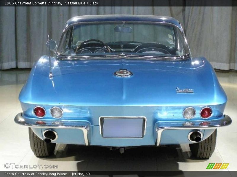 Nassau Blue / Black 1966 Chevrolet Corvette Stingray