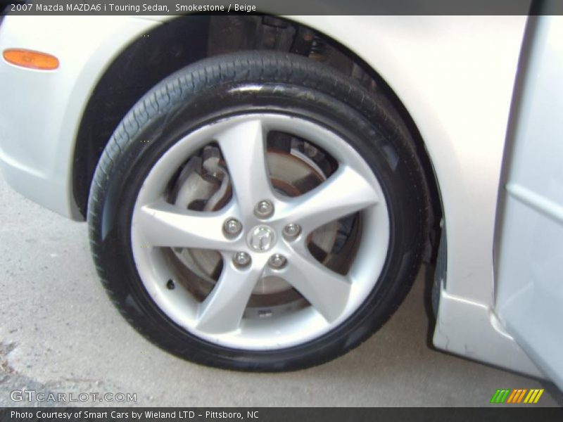 Smokestone / Beige 2007 Mazda MAZDA6 i Touring Sedan