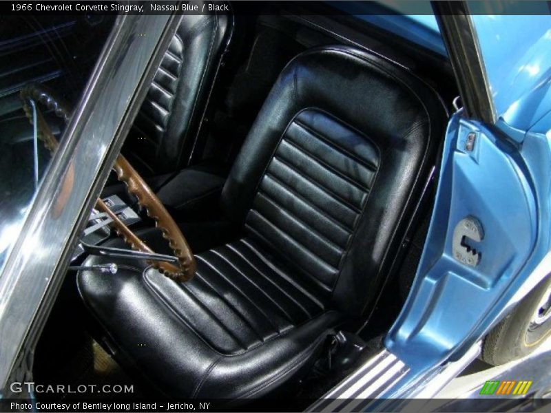 Nassau Blue / Black 1966 Chevrolet Corvette Stingray