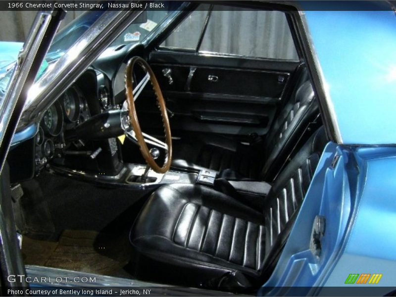 Nassau Blue / Black 1966 Chevrolet Corvette Stingray