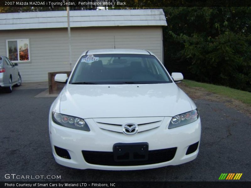 Performance White / Black 2007 Mazda MAZDA6 i Touring Sedan