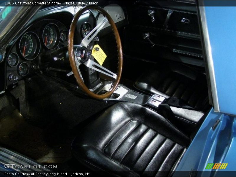 Nassau Blue / Black 1966 Chevrolet Corvette Stingray