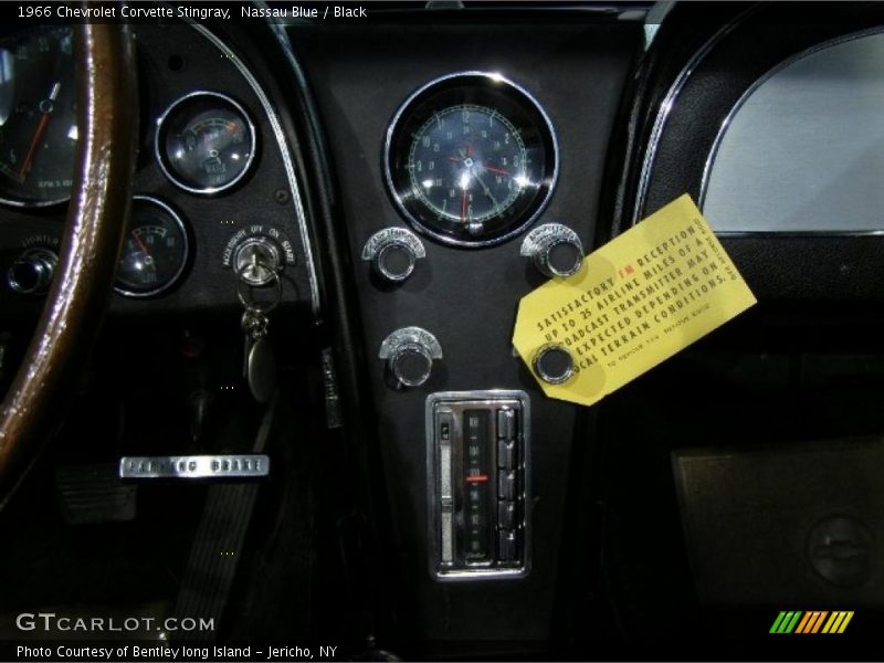 Nassau Blue / Black 1966 Chevrolet Corvette Stingray