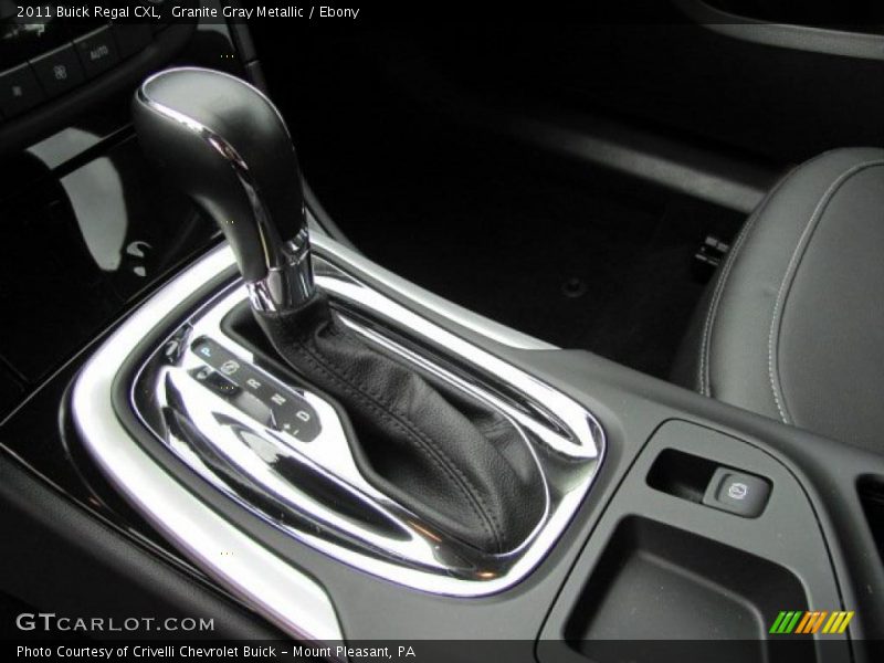 Granite Gray Metallic / Ebony 2011 Buick Regal CXL