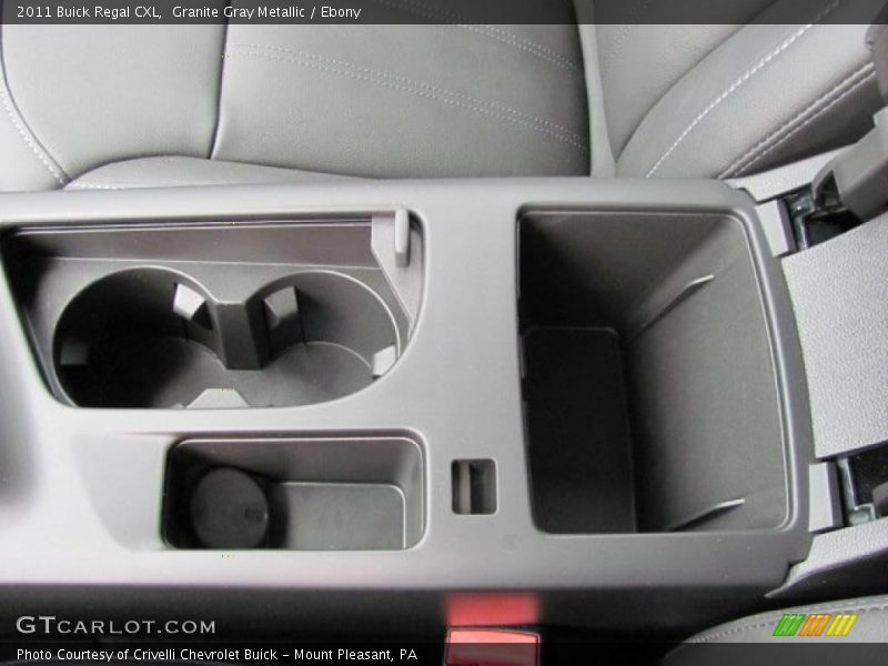 Granite Gray Metallic / Ebony 2011 Buick Regal CXL