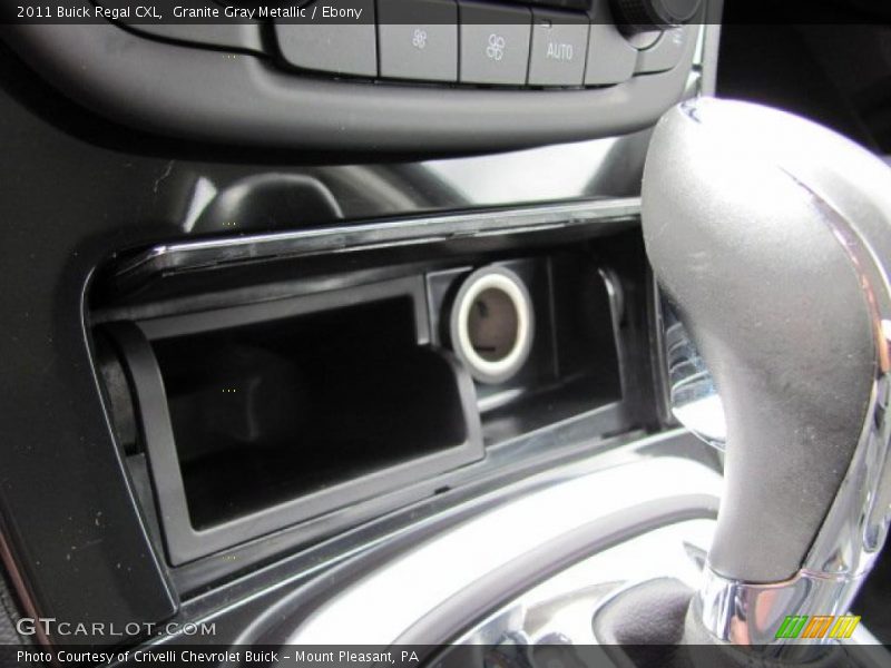 Granite Gray Metallic / Ebony 2011 Buick Regal CXL