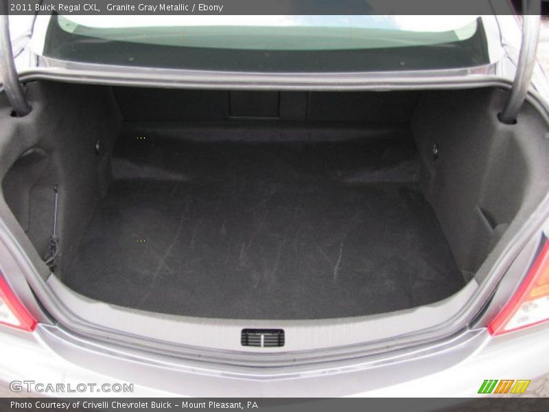 Granite Gray Metallic / Ebony 2011 Buick Regal CXL
