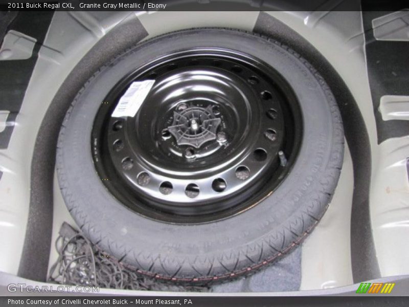 Granite Gray Metallic / Ebony 2011 Buick Regal CXL