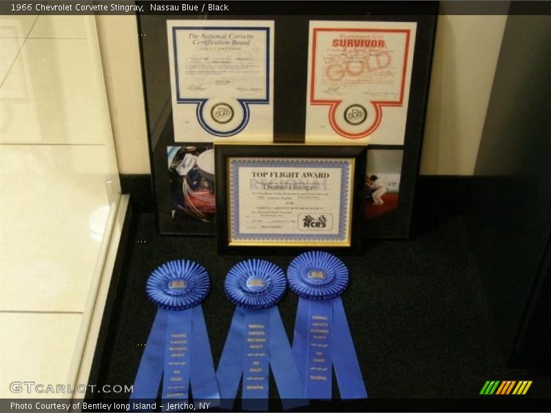 Nassau Blue / Black 1966 Chevrolet Corvette Stingray