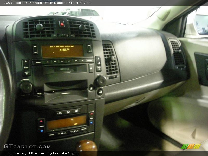White Diamond / Light Neutral 2003 Cadillac CTS Sedan