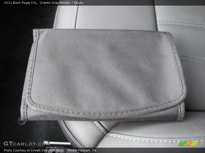 Granite Gray Metallic / Ebony 2011 Buick Regal CXL