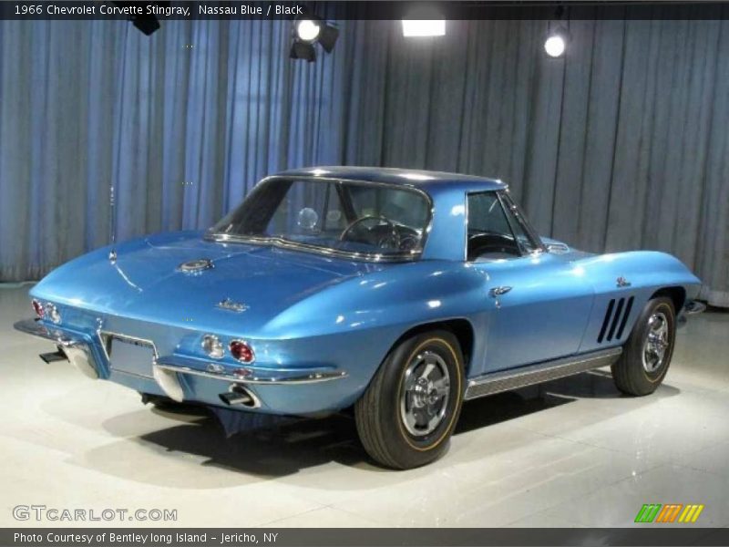 Nassau Blue / Black 1966 Chevrolet Corvette Stingray