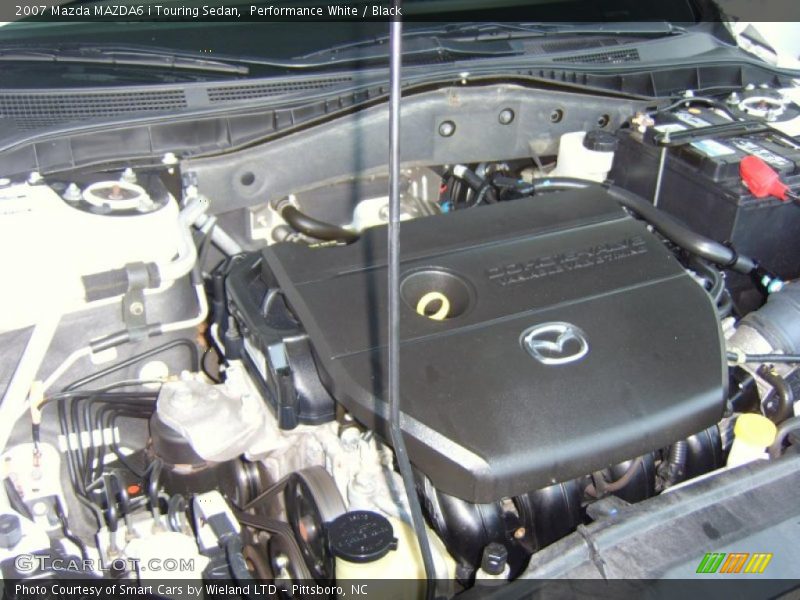 Performance White / Black 2007 Mazda MAZDA6 i Touring Sedan