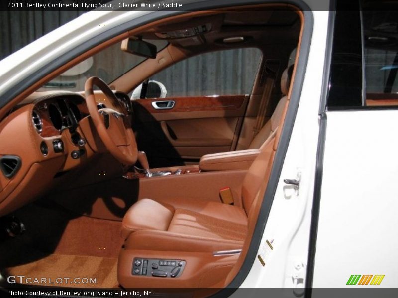 Glacier White / Saddle 2011 Bentley Continental Flying Spur